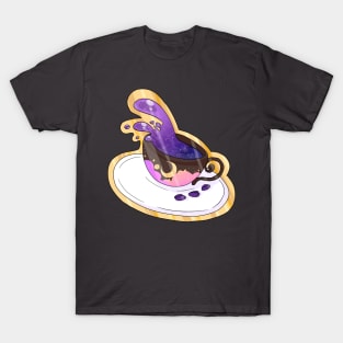 Moonlit Cafe Badge T-Shirt